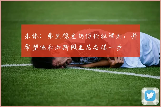 米体：弗里德金仍信任拉涅利，并希望他和加斯佩里尼各退一步